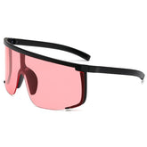 shamofeng-Unisex Color PC Lens Large Frame Sports Glasses